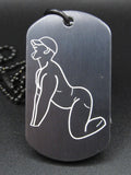 Back Arched Design (No Text) Premade Tag