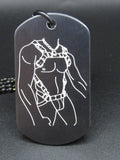 Double-Sided Harness Design (No Text) Premade Tag