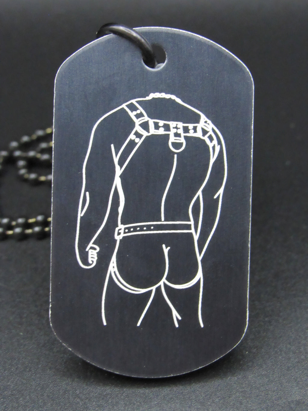 Double-Sided Harness Design (No Text) Premade Tag