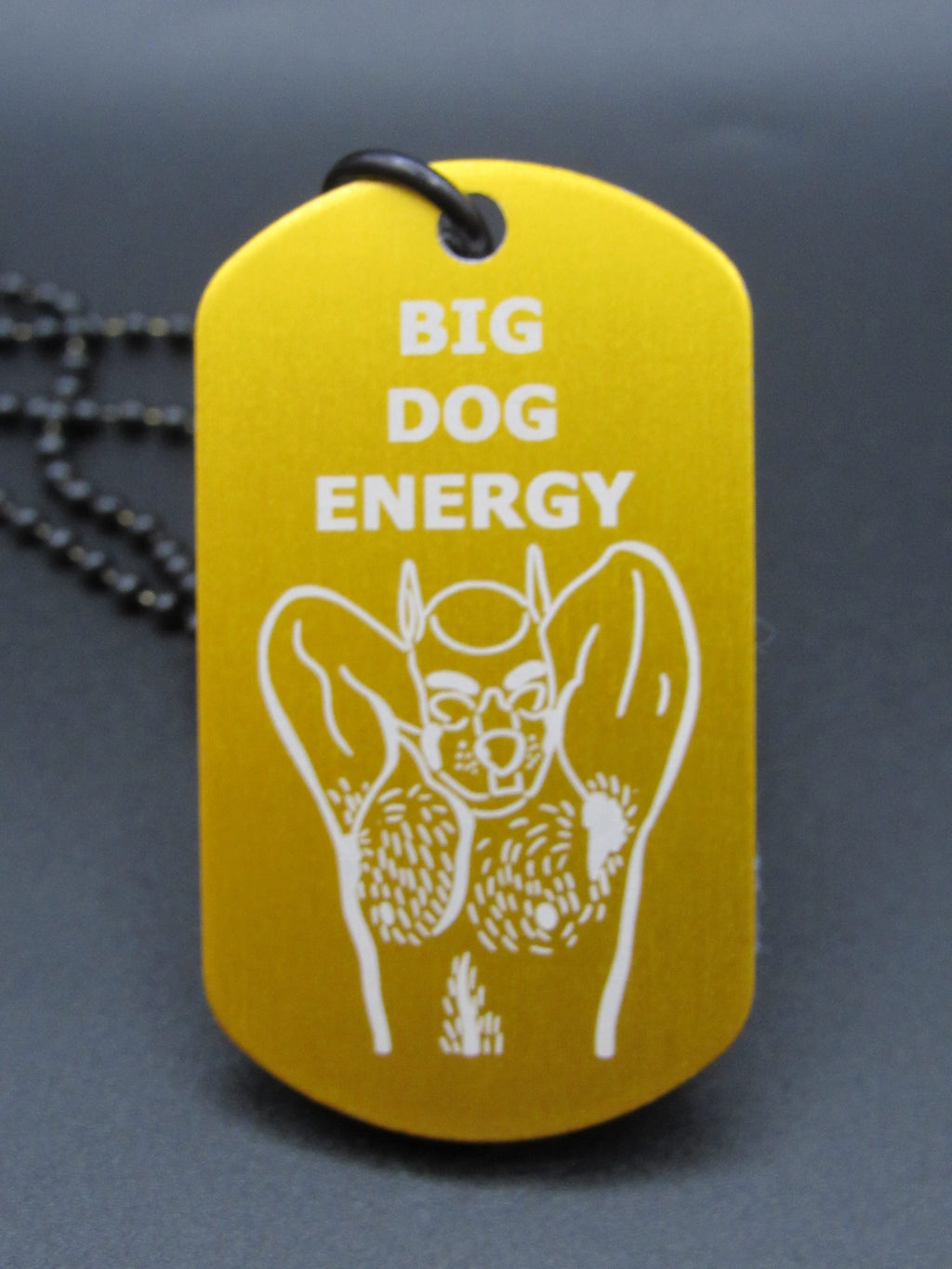 BIG DOG ENERGY - Pup Design Premade Tag