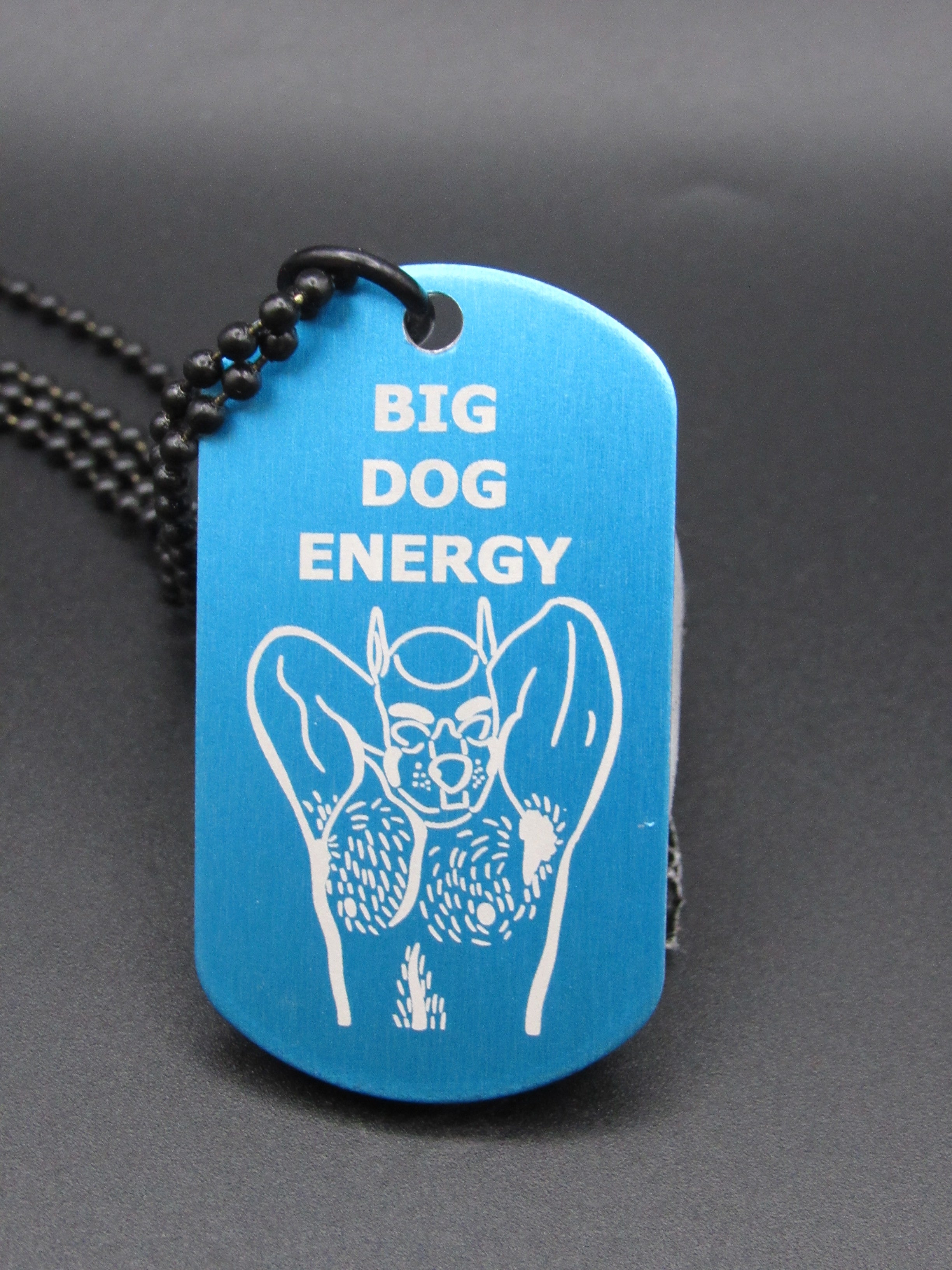 BIG DOG ENERGY - Pup Design Premade Tag