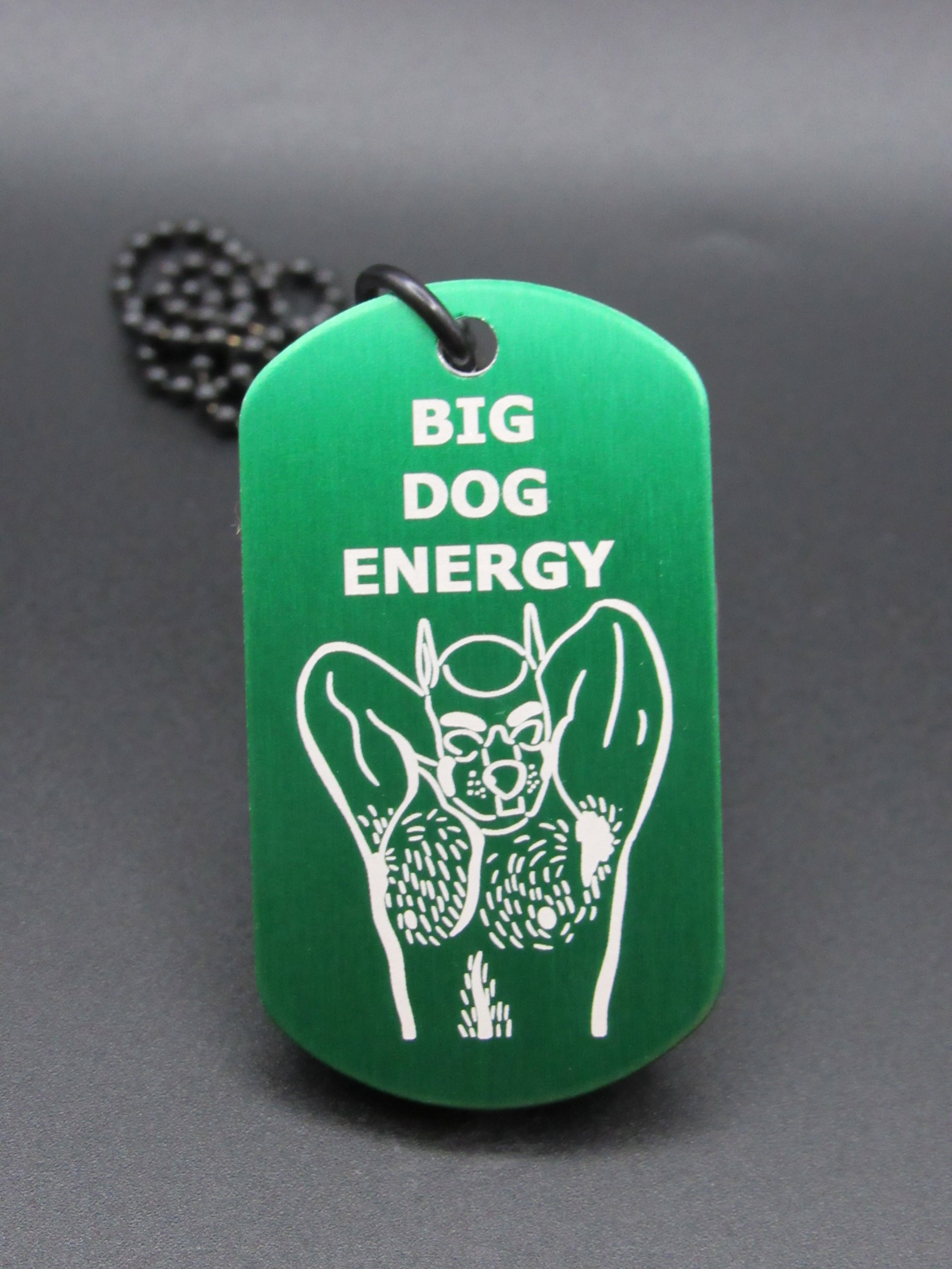 BIG DOG ENERGY - Pup Design Premade Tag