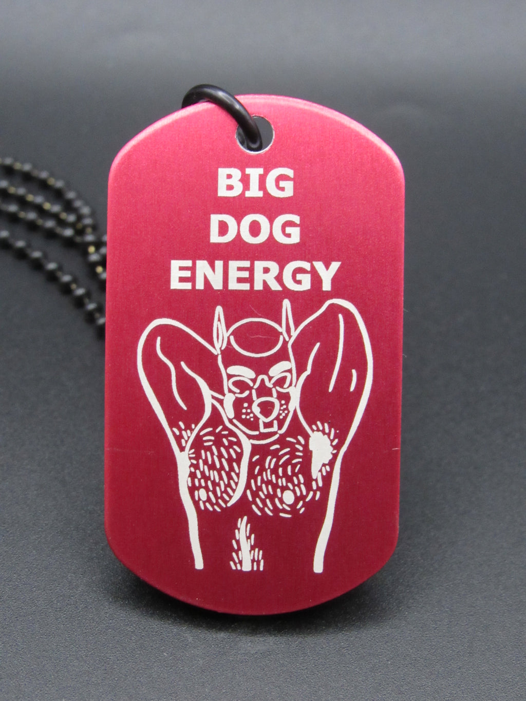 BIG DOG ENERGY - Pup Design Premade Tag