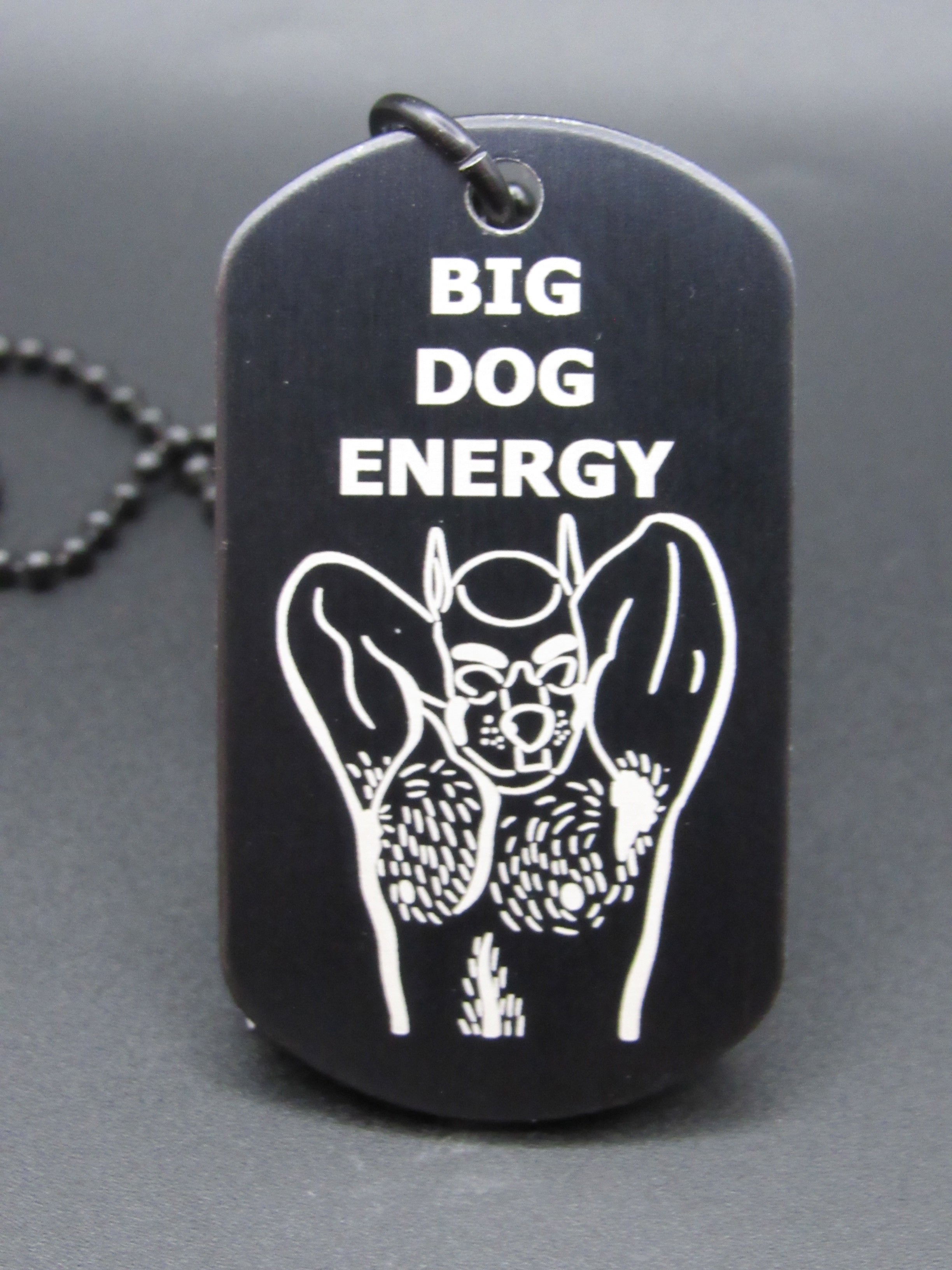 BIG DOG ENERGY - Pup Design Premade Tag